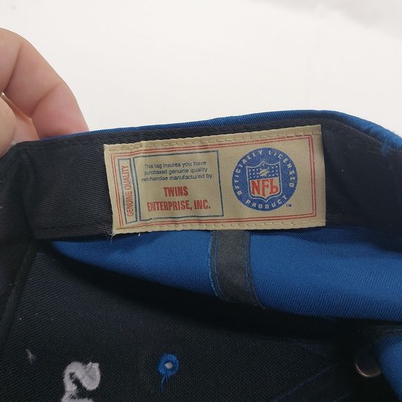 Vintage NFL Dallas Cowboys Twins Enterprises Embroidered Logo Snapback Hat - Picture 8 of 9